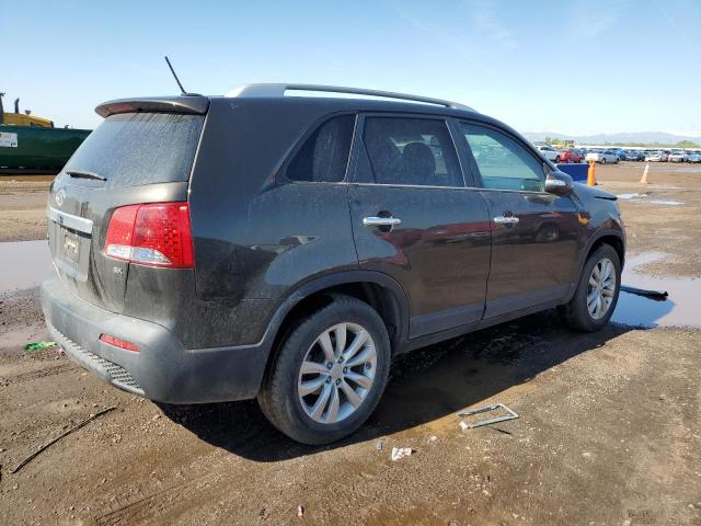 KIA SORENTO EX 2011 charcoal  gas 5XYKU4A10BG134726 photo #4