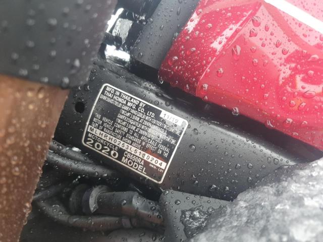 2020 HONDA CB650 RA - MLHRH0253L5100204