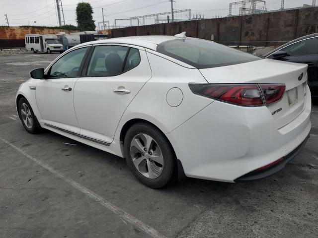 KIA OPTIMA HYB 2016 white  hybrid engine KNAGM4AD5G5095855 photo #3