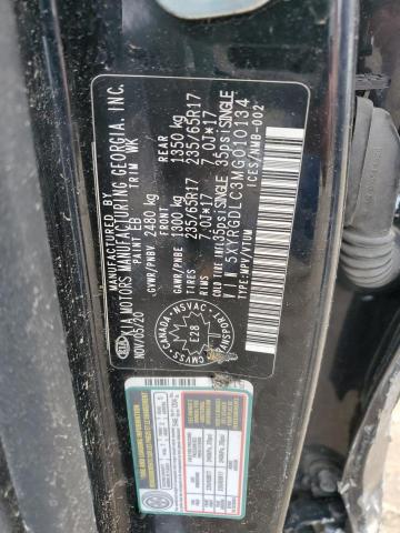 2021 KIA SORENTO LX 5XYRGDLC3MG010134