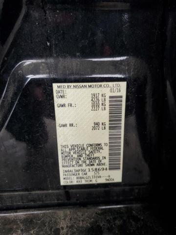 2016 NISSAN ALTIMA 2.5 - 1N4AL3AP3GC158694
