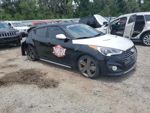 Vin: kmhtc6ae3fu234793, lot: 56014555, hyundai veloster turbo 20154