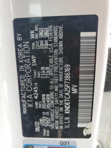 2023 KIA SELTOS SX - KNDETCA25P7386169