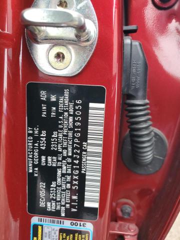 2023 KIA K5 LXS 5XXG14J27PG195056