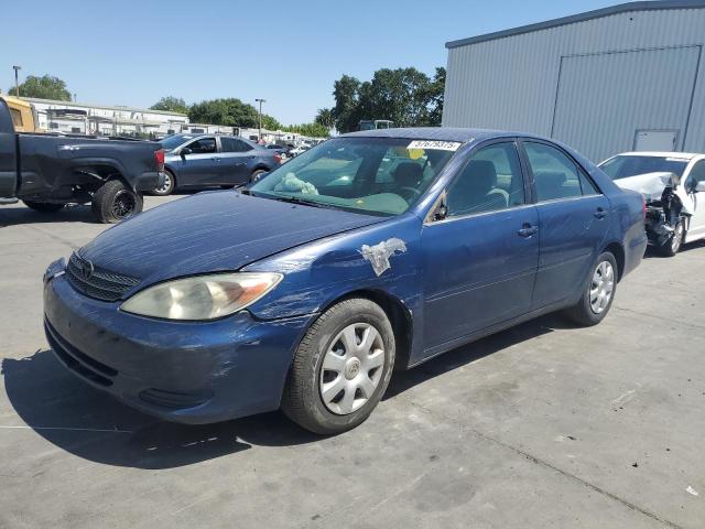 TOYOTA CAMRY LE 2002 blue  gas 4T1BE32K82U520299 photo #1