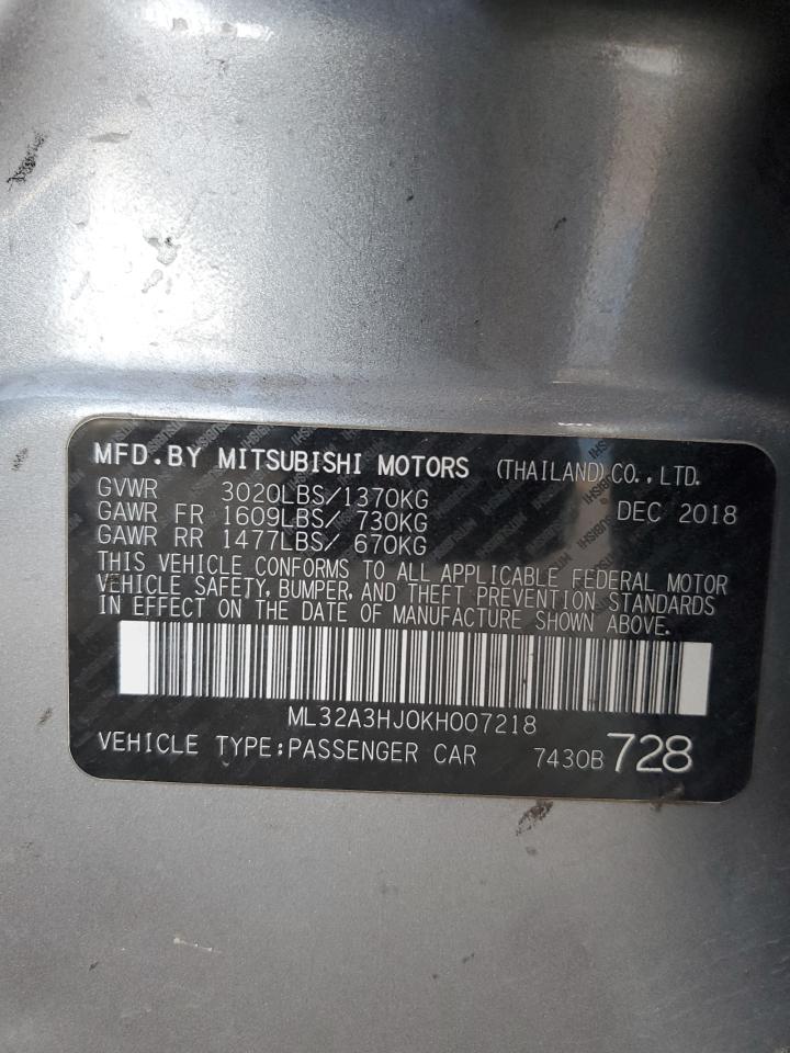 MITSUBISHI MIRAGE ES