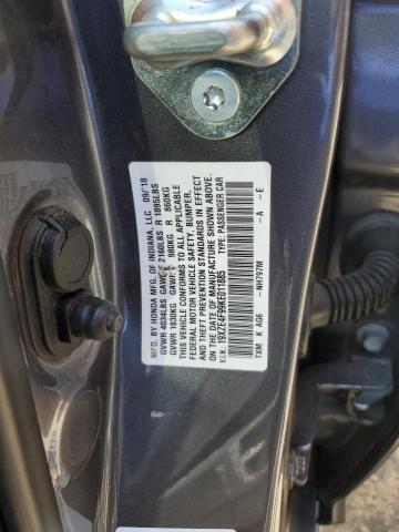 2019 HONDA INSIGHT TO 19XZE4F99KE011885