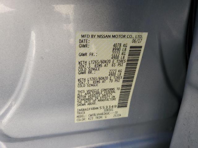 2017 NISSAN TITAN XD S #3221356254