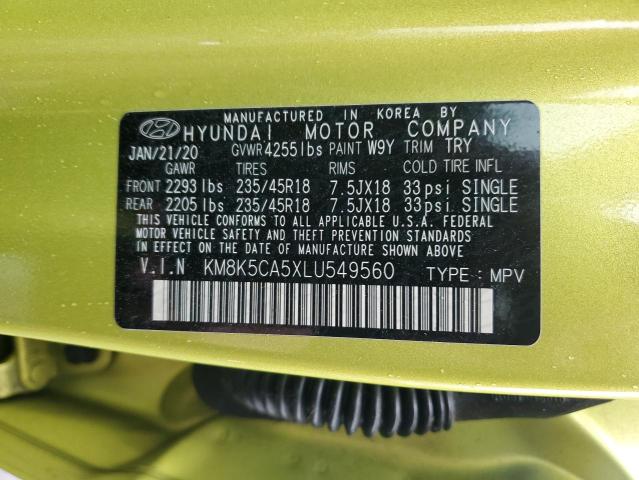km8k5ca5xlu549560 - 2020 Hyundai kona ultimate - #58196865