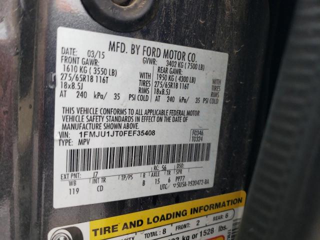 2015 FORD EXPEDITION - 1FMJU1JT0FEF35408