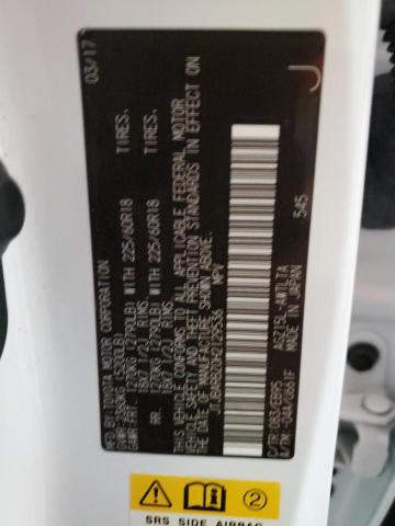 2017 LEXUS NX 200T BA - JTJBARBZ0H2129536