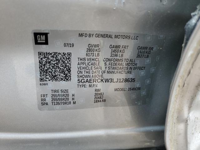 2020 BUICK ENCLAVE PR - 5GAERCKW3LJ128635