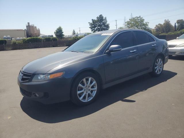 ACURA TSX 2007 charcoal  gas JH4CL96967C009288 photo #1