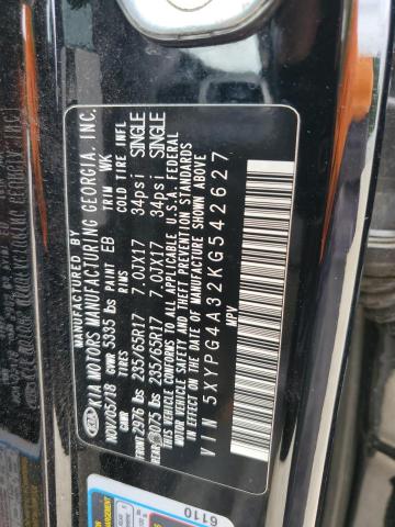 2019 KIA SORENTO L 5XYPG4A32KG542627