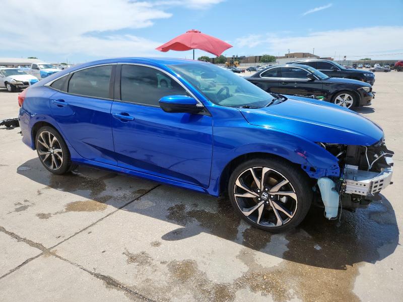 Vin: 2hgfc2f80lh576554, lot: 57421295, honda civic sport 20204