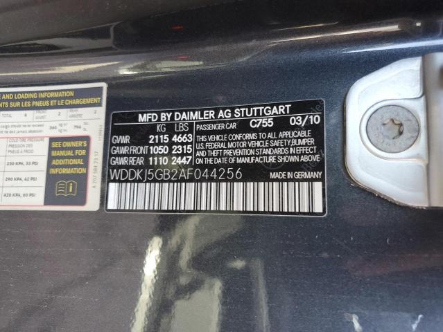 2010 MERCEDES-BENZ E 350 - WDDKJ5GB2AF044256