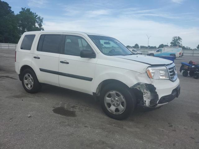 Vin: 5fnyf3h27fb020863, lot: 57333265, honda pilot lx 20154