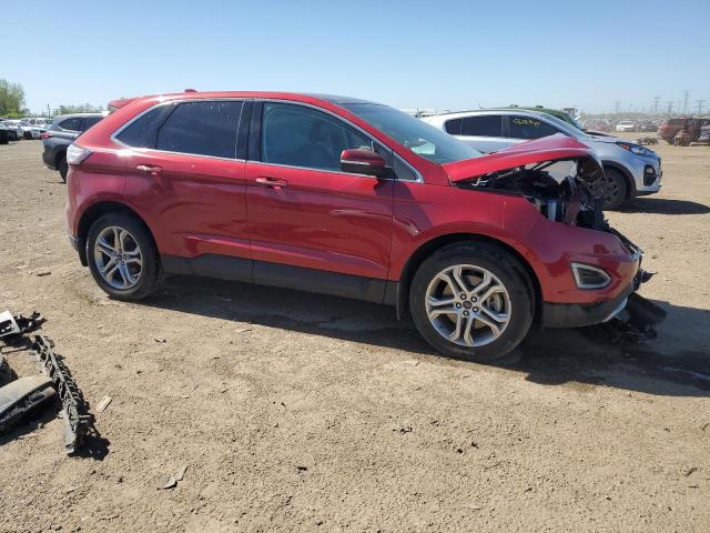 Vin: 2fmtk3k80fbb76738, lot: 56883875, ford edge titanium 20154