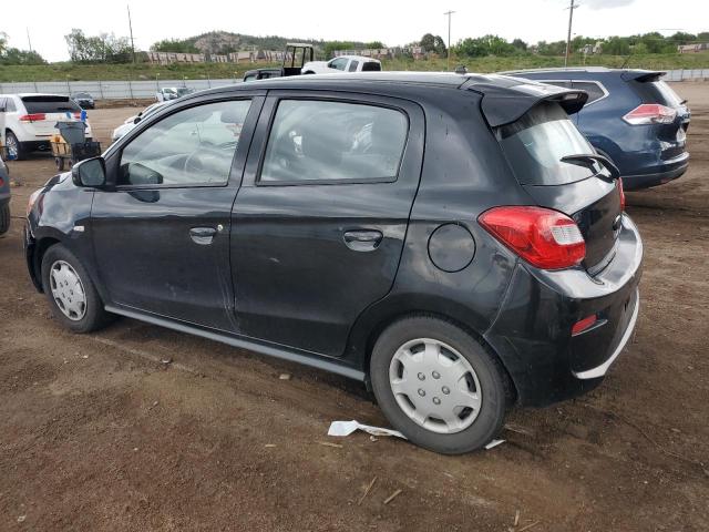 MITSUBISHI MIRAGE ES 2017 black  gas ML32A3HJ0HH009317 photo #3