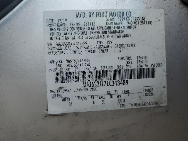 2020 FORD ECOSPORT S - MAJ6S3JL7LC343489