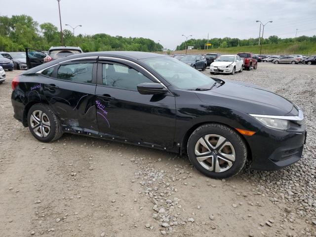 Vin: 19xfc2f57he008888, lot: 58839185, honda civic lx 20174
