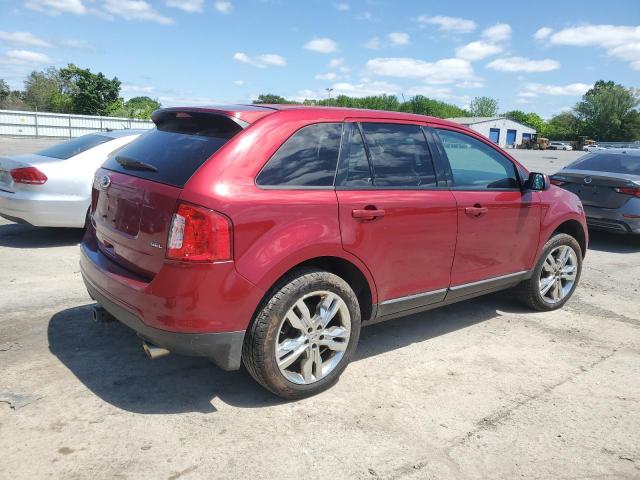 Vin: 2fmdk3jc1dba20926, lot: 57596575, ford edge sel 20133