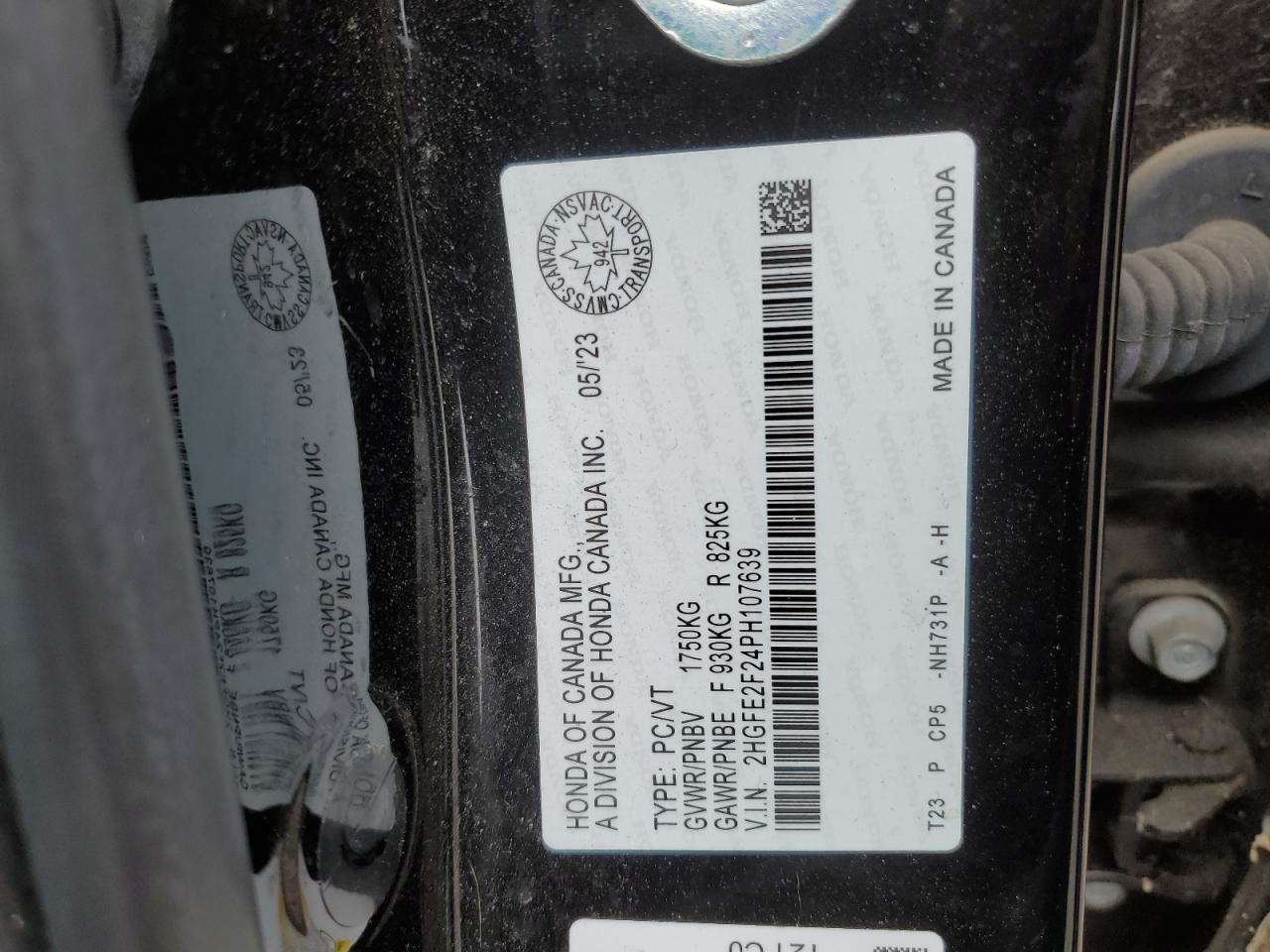 Honda Civic lx 2023