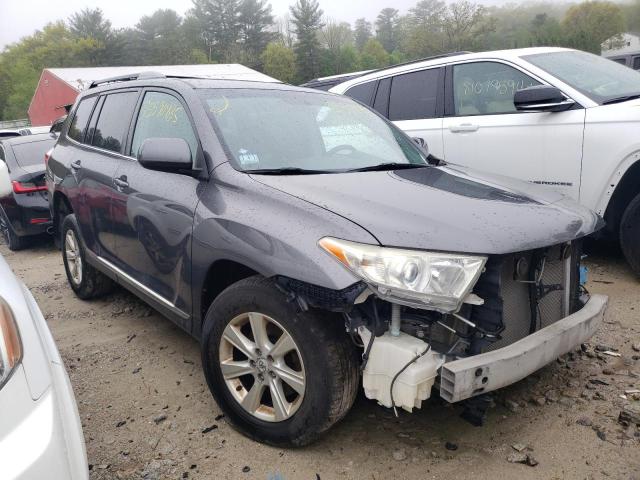 Vin: 5tdbk3eh5ds248282, lot: 55590485, toyota highlander base 20134