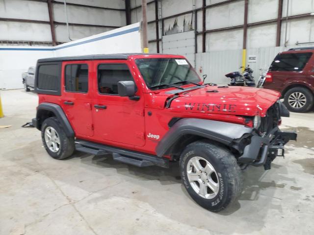 Vin: 1c4hjxdg2kw646608, lot: 58535105, jeep wrangler sport 20194