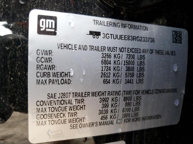 2024 GMC SIERRA K15 - 3GTUUEE83RG233736