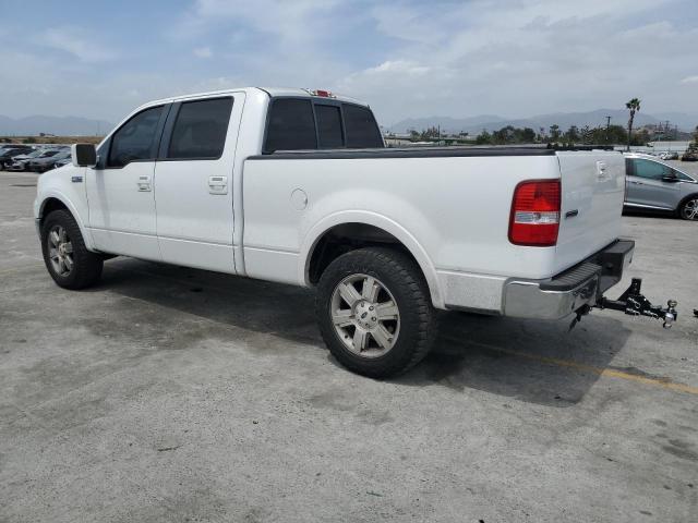 FORD F150 SUPER 2008 white  gas 1FTPW14578FB81096 photo #3