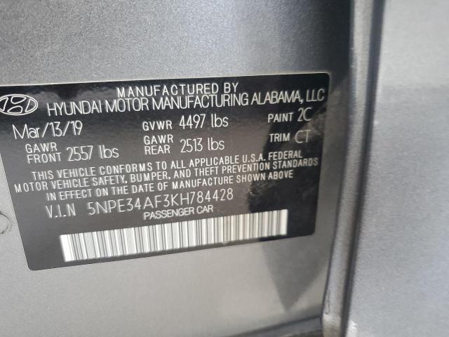 2019 HYUNDAI SONATA LIMITED 5NPE34AF3KH784428