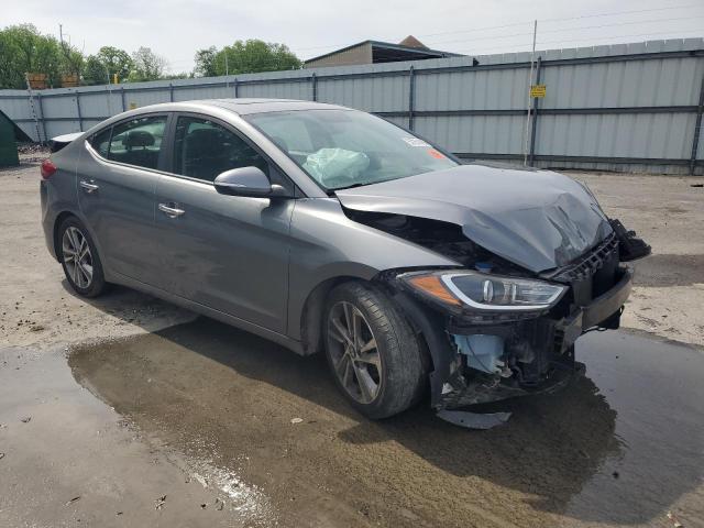 Vin: kmhd84lf3hu105472, lot: 57251485, hyundai elantra se 20174