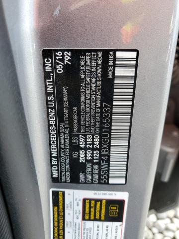 2016 MERCEDES-BENZ C 300 - 55SWF4JBXGU165337