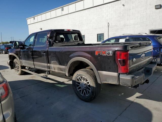 FORD F350 SUPER 2019 maroon  diesel 1FT8W3BT5KED96958 photo #3