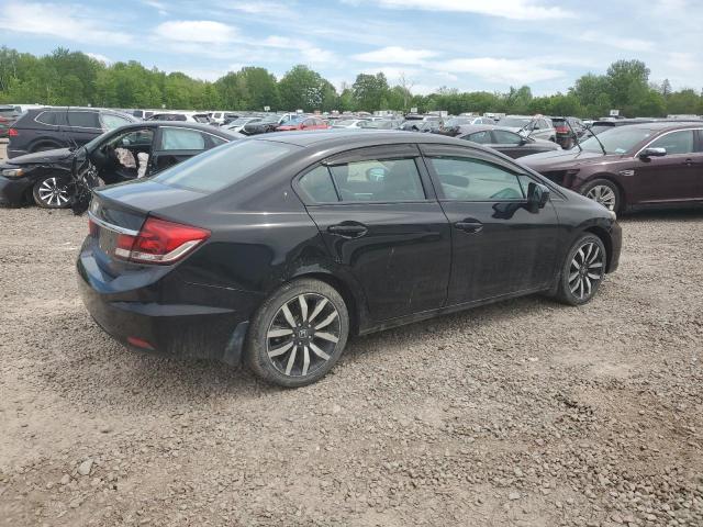 Vin: 2hgfb2f9xfh515387, lot: 58551405, honda civic exl 20153