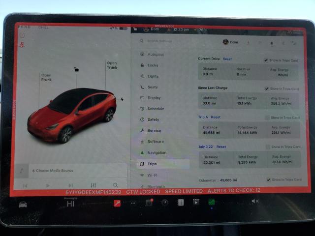 2021 TESLA MODEL Y - 5YJYGDEEXMF145239
