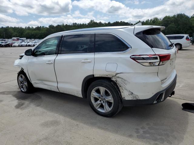 Vin: 5tdyzrfh8hs202829, lot: 58391795, toyota highlander limited 20172