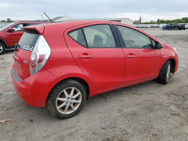 TOYOTA PRIUS C 2014 red  hybrid engine JTDKDTB35E1075963 photo #4