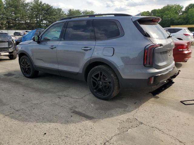 KIA TELLURIDE 2024 silver  gas 5XYP3DGC7RG455996 photo #3