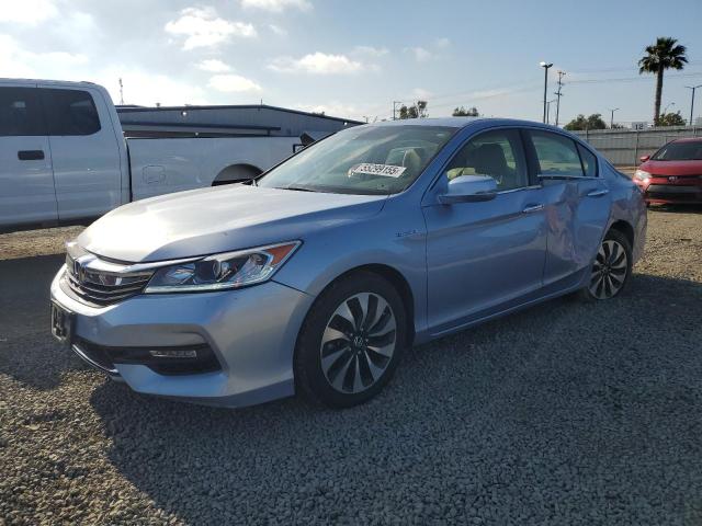 Vin: jhmcr6f55hc012369, lot: 55299155, honda accord hybrid exl 2017 img_1