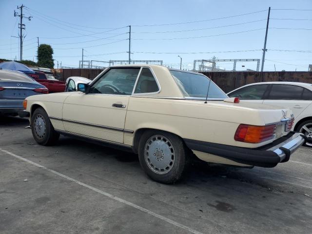 MERCEDES-BENZ 560 SL 1987 tan  gas WDBBA48D1HA056649 photo #3
