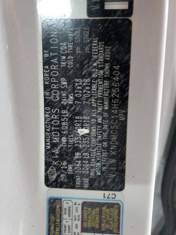 2017 KIA SEDONA EX - KNDMC5C14H6256404