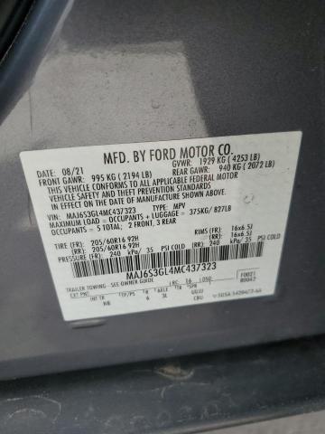 2021 FORD ECOSPORT S - MAJ6S3GL4MC437323