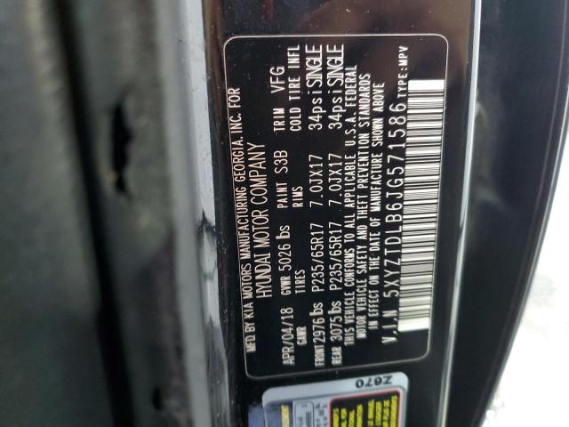 2018 HYUNDAI SANTA FE S - 5XYZTDLB6JG571586