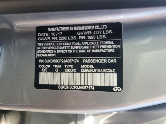 2018 INFINITI QX30 BASE SJKCH5CP2JA057174