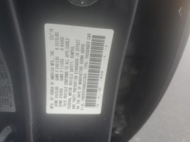 2016 HONDA ACCORD EXL 1HGCR3F8XGA023955