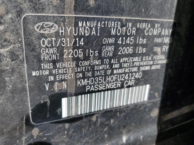 2015 HYUNDAI ELANTRA GT - KMHD35LH0FU241240
