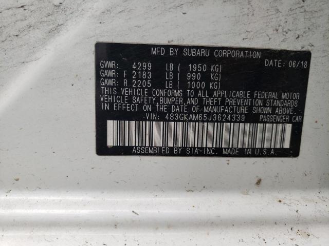 2018 SUBARU IMPREZA SP 4S3GKAM65J3624339