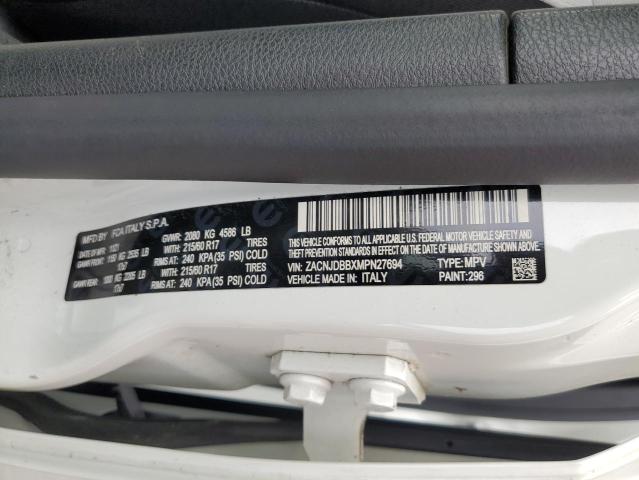 2021 JEEP RENEGADE L ZACNJDBBXMPN27694